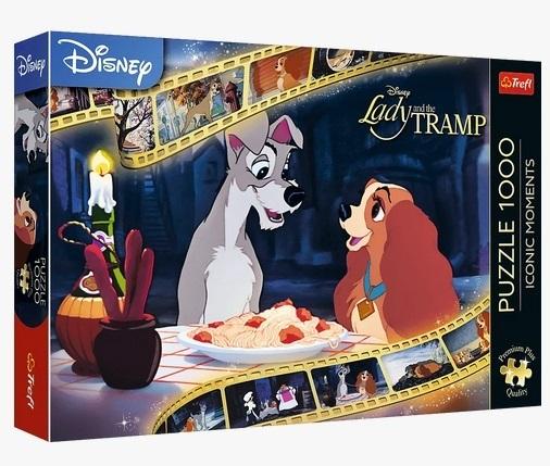 Puzzle Premium Plus Quality Iconic Moments: Zakochany kundel 1000