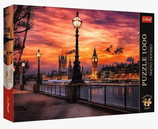 Puzzle Premium Plus Quality Photo Odyssey: Big Ben, Londyn 1000