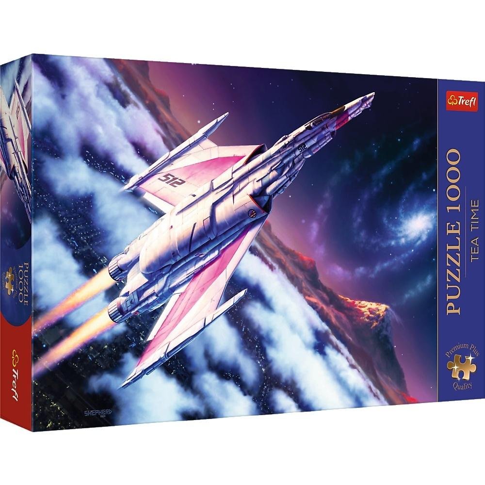 Puzzle Premium Plus Quality Tea Time: Lot w kosmos 1000