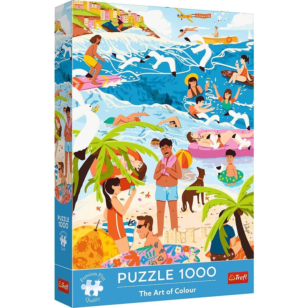 Puzzle Premium Plus Quality The Art of Colour: W wakacyjnym ferworze 1000
