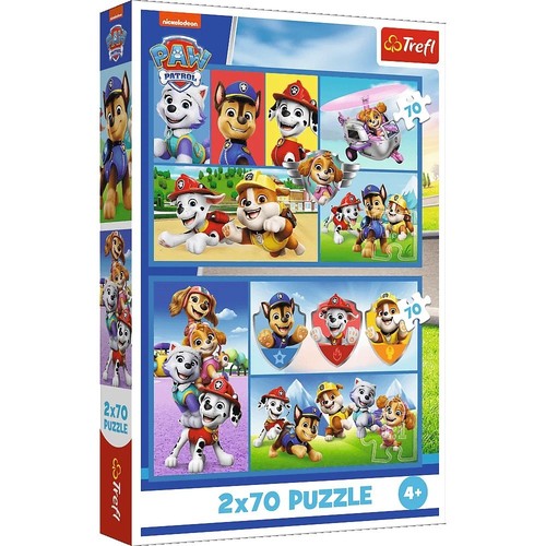 Puzzle Psi Patrol rządzi 2x70
