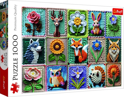 Puzzle Szydełkowanie - moja pasja 1000