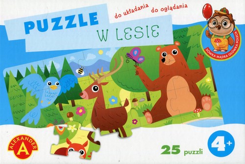Puzzle w lesie