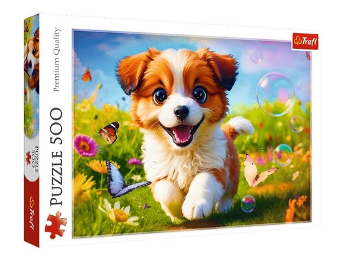 Puzzle Wesoły piesek 500