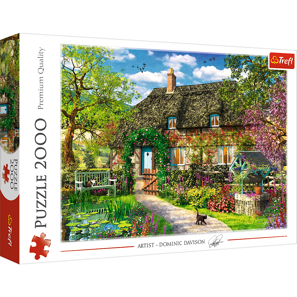 Puzzle Wiejska chatka 2000