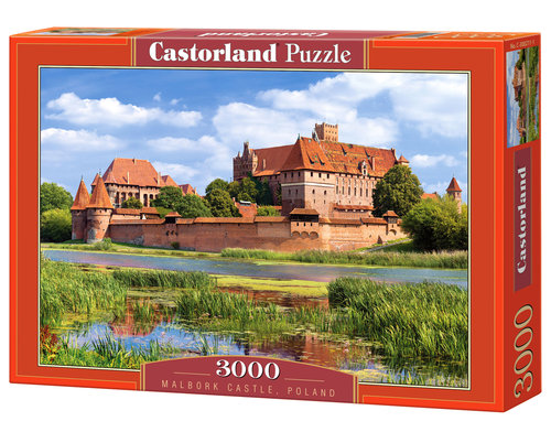Puzzle Zamek Malbork 3000