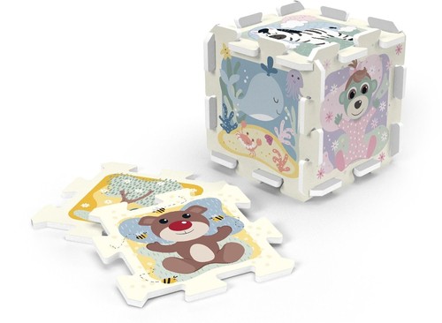 Puzzlopianka Układanka Bobaski i Miś