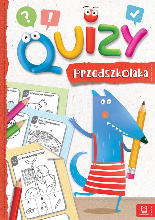 Quizy przedszkolaka czerwone