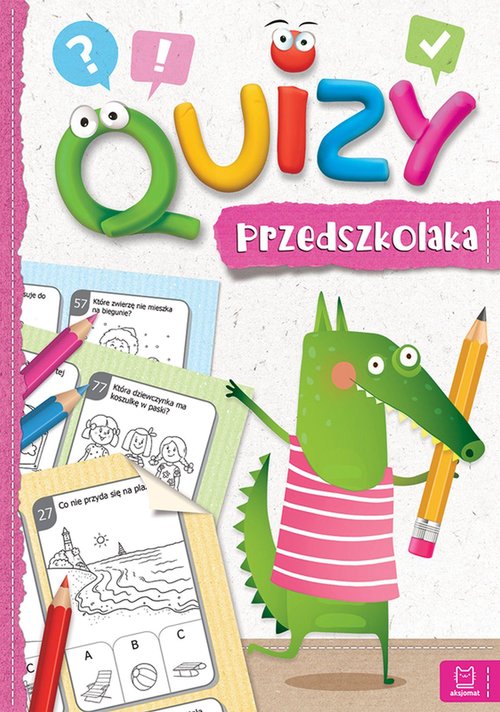 Quizy przedszkolaka różowe