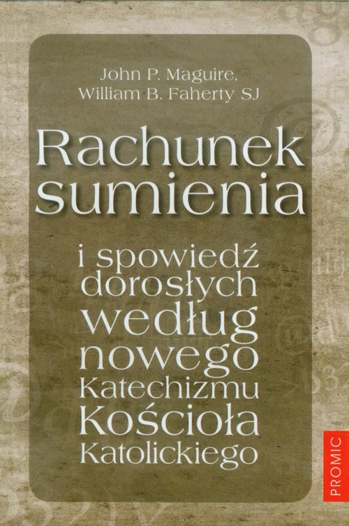 Rachunek sumienia i spowiedź dorosłych