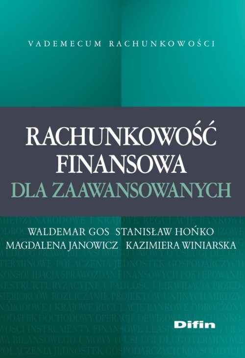 Rachunkowość finansowa dla zaawansowanych