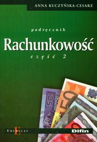 Rachunkowość  - podręcznik, część 2, szkoła wyższa