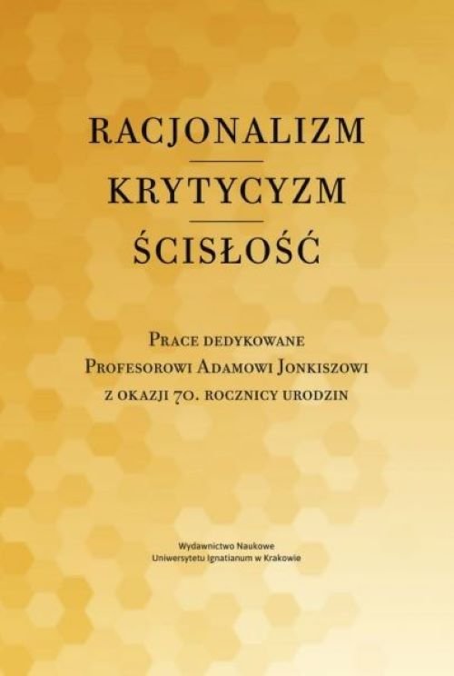 Racjonalizm Krytycyzm Ścisłość