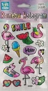 Rainbow Hologram Smile