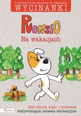 Reksio. Wycinanaki. Na wakacjach