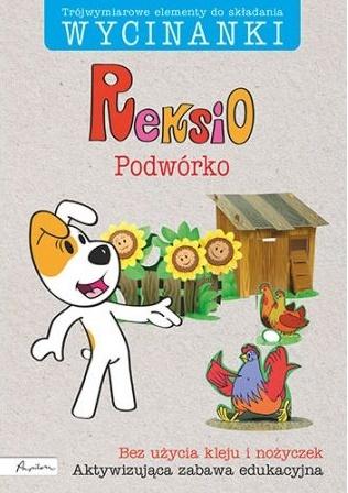 Reksio. Wycinanaki. Podwórko