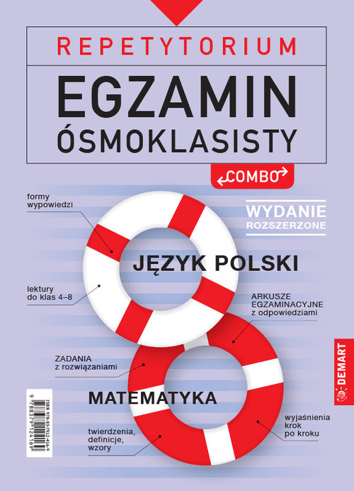 Repetytorium Egzamin ósmoklasisty Język polski Matematyka wydanie rozszerzone