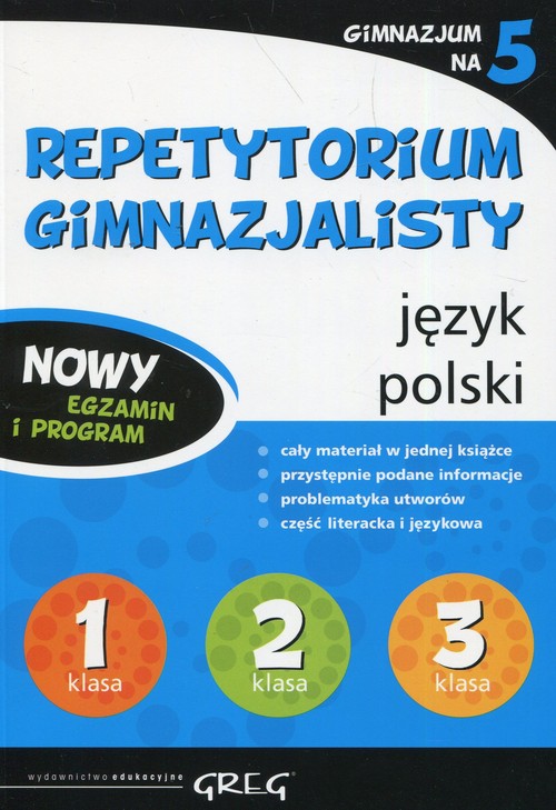 Repetytorium gimnazjalisty - język polski