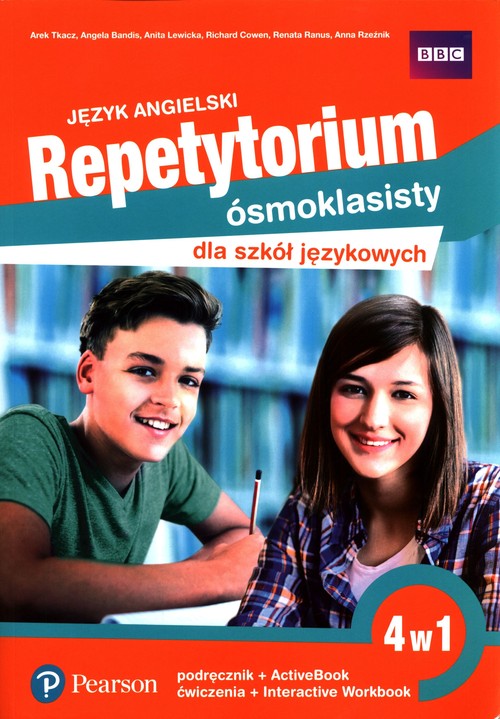 Repetytorium ósmoklasisty dla szkół językowych Język angielski 4w1