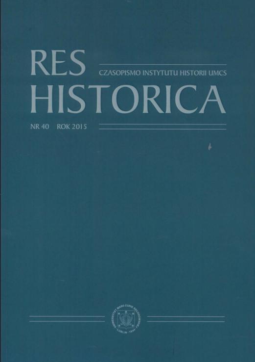 Res Historica T.40