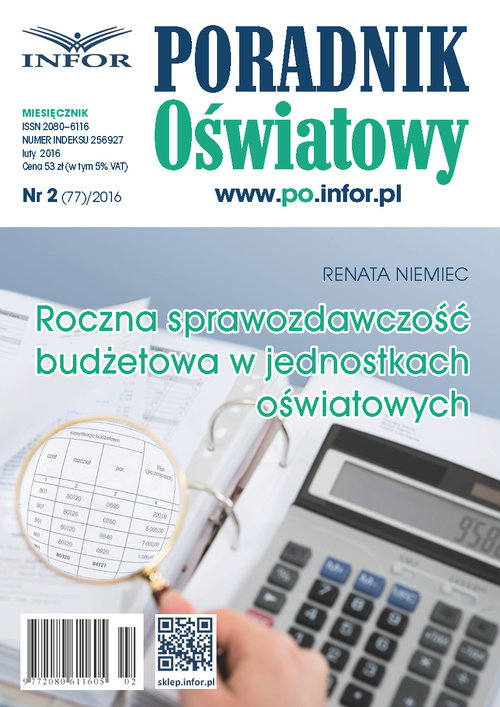 Roczna sprawozdawczość budżetowa w jednostkach oświatowych