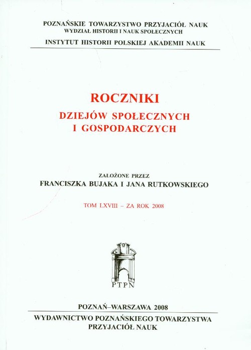 Roczniki dziejów społecznych i gospodarczych