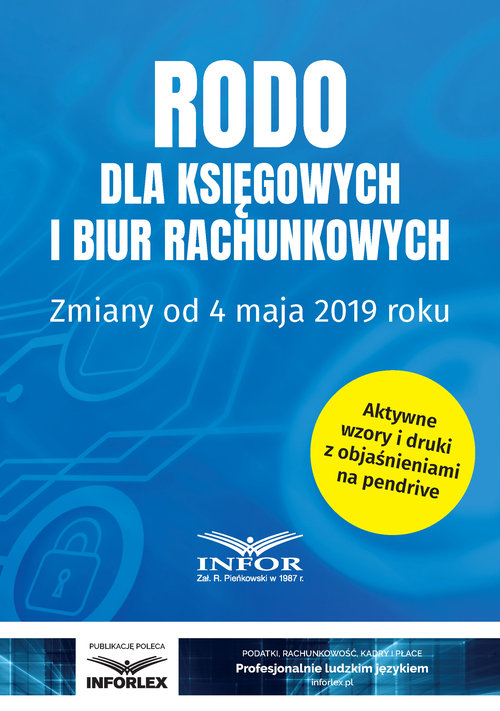 Rodo dla księgowych i biur rachunkowych Zmiany od 4 maja 2019