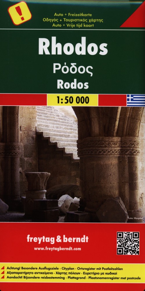 Rodos mapa 1:50 000