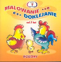 Rodziny Malowanie doklejanie