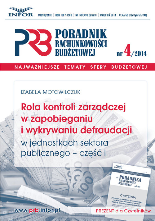 Rola kontroli zarządczej w zapobieganiu i wykrywaniu defraudacji w jednostkach sektora publicznego