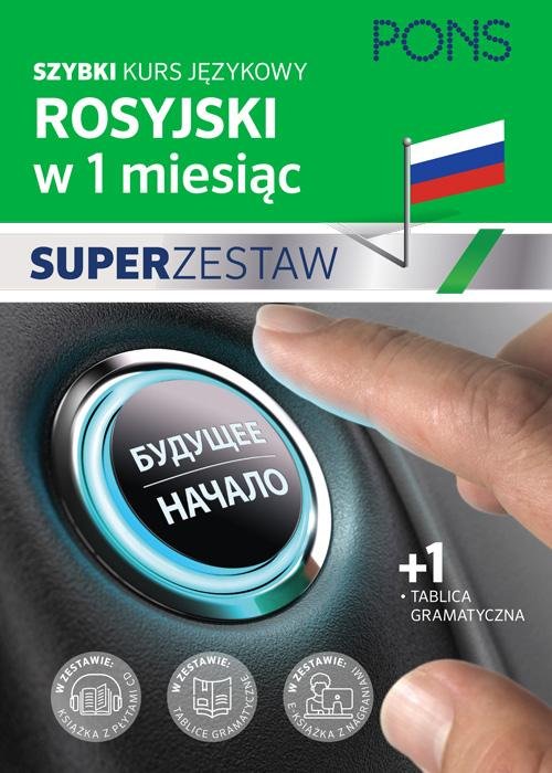 Rosyjski w 1 miesiąc Super zestaw