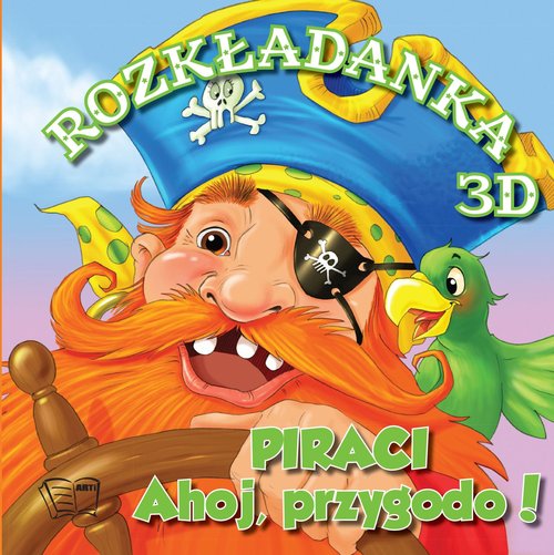 Rozkładanka 3D. Piraci. Ahoj, przygodo!