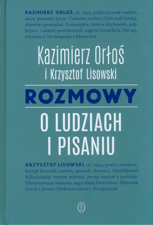 Rozmowy o ludziach i pisaniu