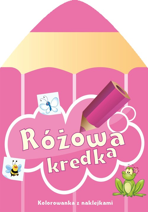 Różowa kredka