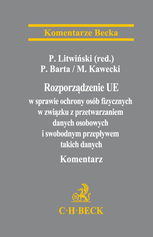 Rozporządzenie UE w sprawie ochrony osób fizycznych w związku z przetwarzaniem danych osobowych i sw