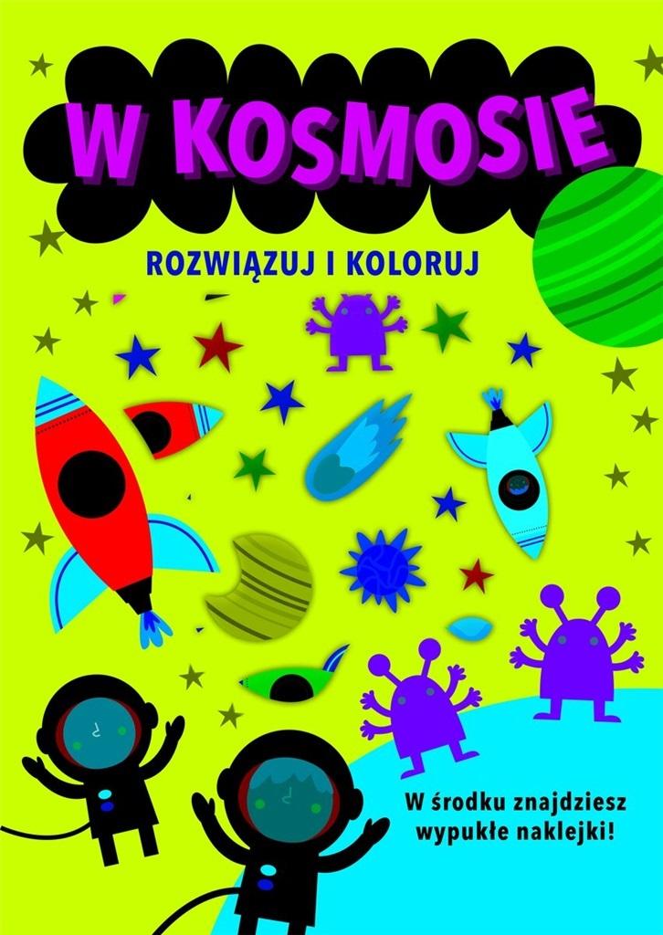 Rozwiązuj i koloruj W kosmosie