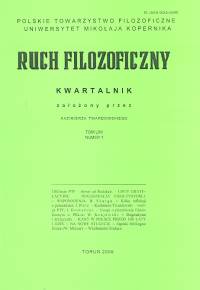 Ruch filozoficzny TLXII Nr 1