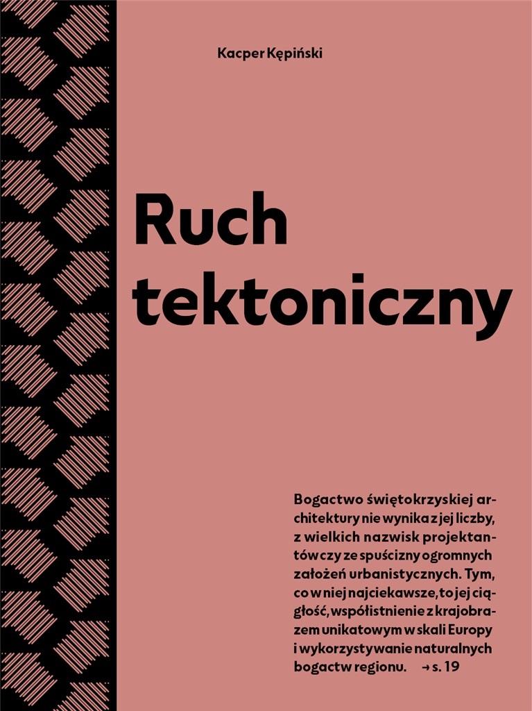 Ruch tektoniczny. Przewodnik po powojennej..