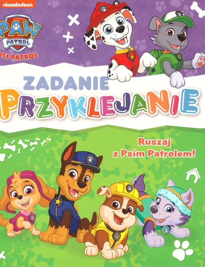 Ruszaj z Psim Patrolem! Psi Patrol. Zadanie Przyklejanie
