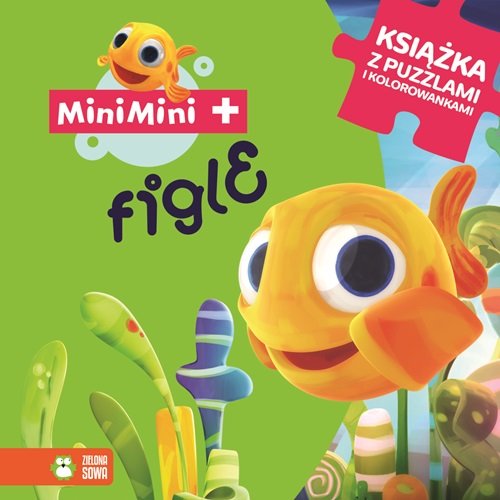 Rybka Mini Mini. Figle - książka z puzzlami i kolorowankami