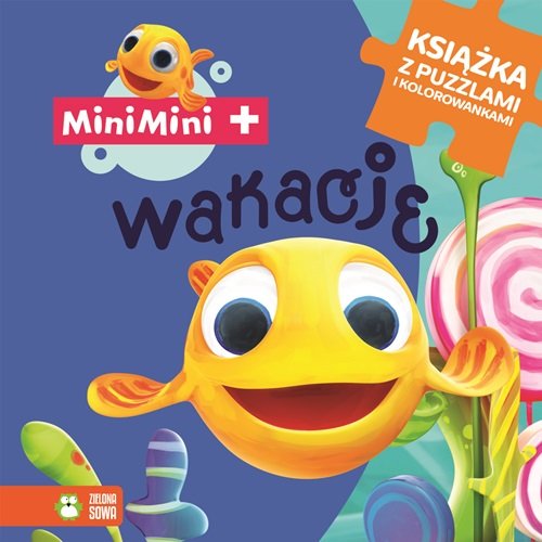 Rybka Mini Mini. Wakacje - książka z puzzlami i kolorowankami