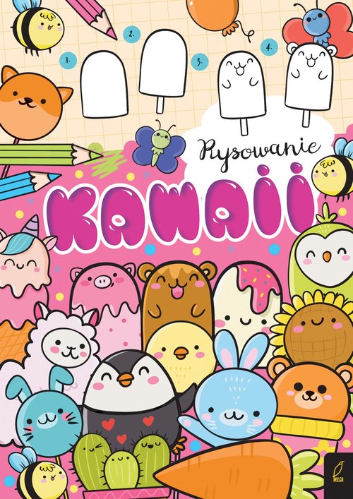 Rysowanie kawaii Różowa