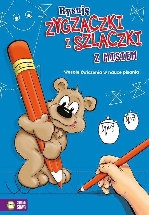 Rysuję zygzaczki i szlaczki z misiem