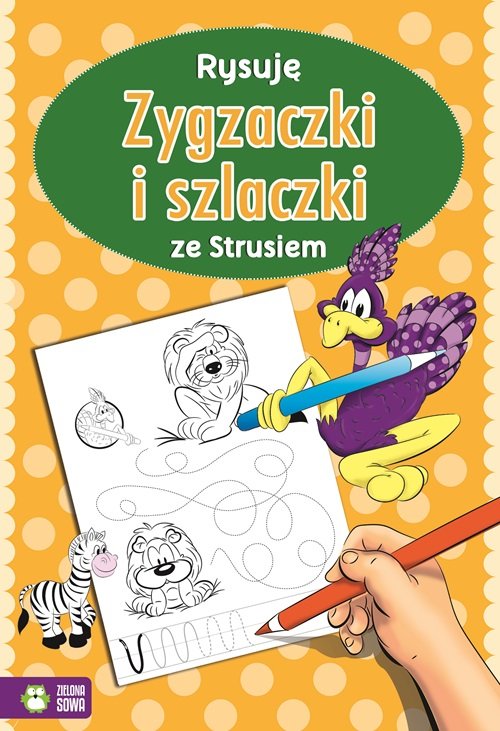 Rysuję zygzaczki i szlaczki ze Strusiem