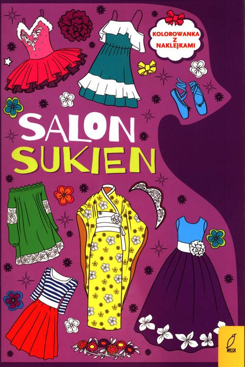 Salon sukien Kolorowanka z naklejkami