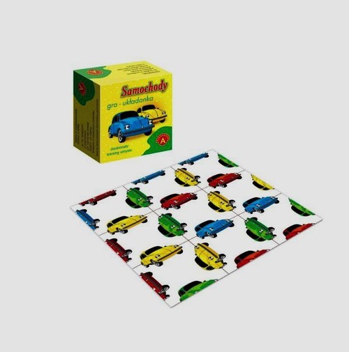 Samochody gra układanka