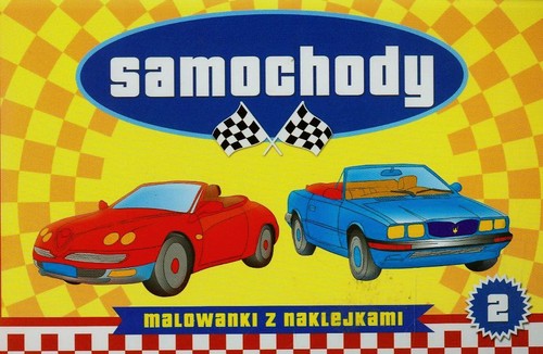 Samochody. Malowanki z naklejkami. Część 2