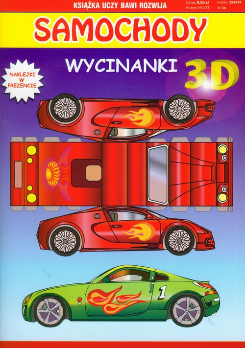 Samochody Wycinanki
