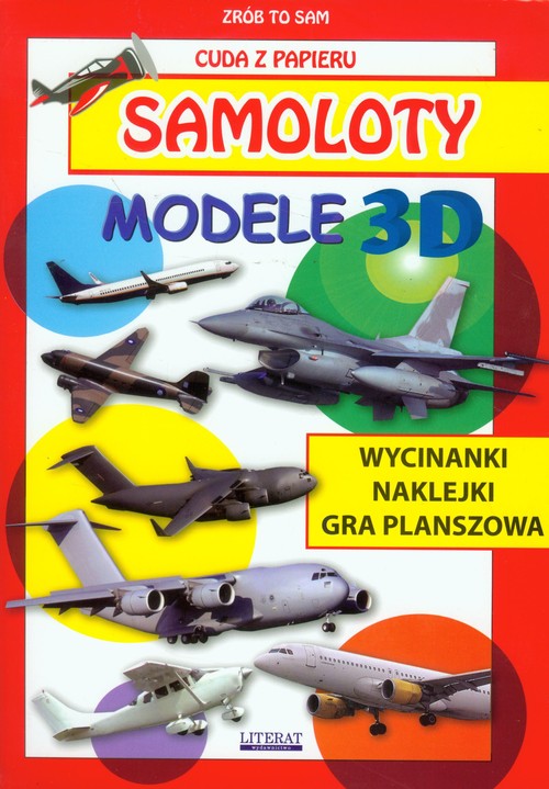 Samoloty Modele 3D Cuda z papieru