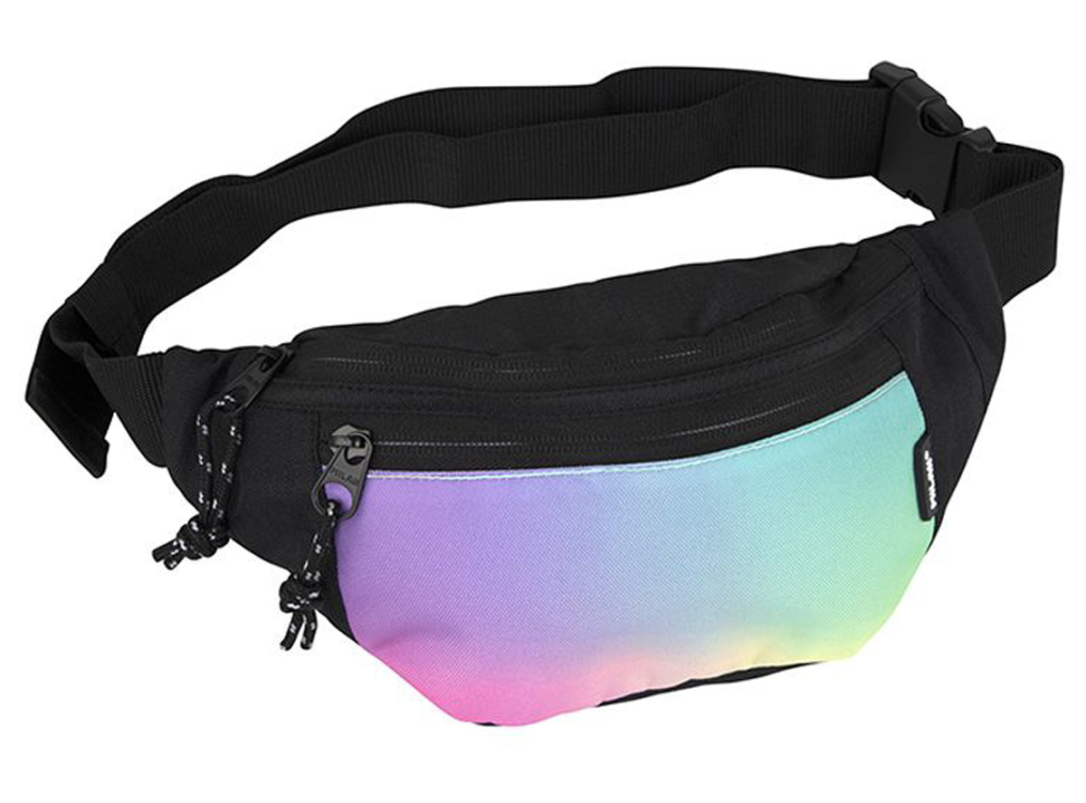 Saszetka nerka Milan sunset czarna